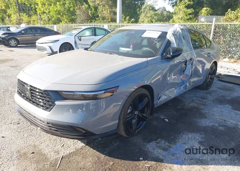 2024 Honda Accord Hybrid Sport-L from USA, damaged, VIN 1HGCY2F7XRA057305